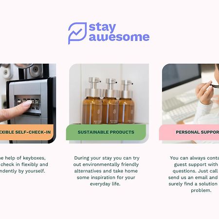 Stay Awesome - Weinberg Residence Comfort In Zentraler Lage Kassel Luaran gambar